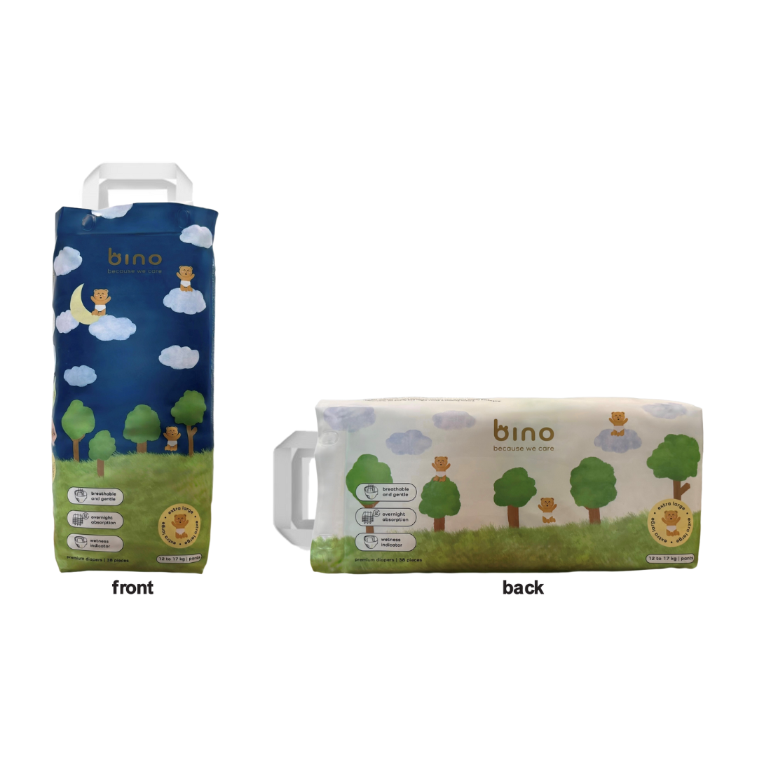 extra large premium pants diapers, 12 to 17 kg